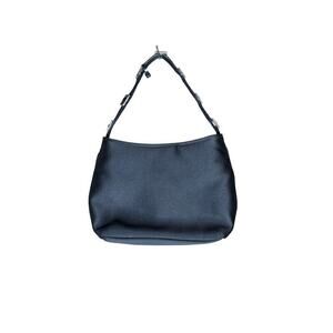 Franchi Small Black Shoulder Bag Purse with Buckle Strap 7” Vintage Classic